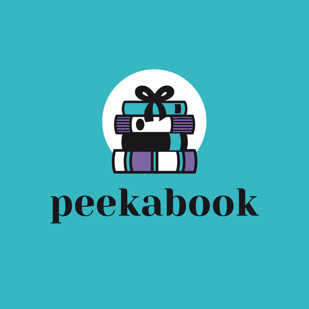 Peekabook logotip i ambalaža